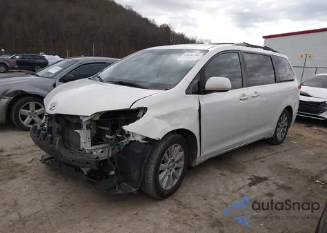 2012 Toyota Sienna Limited 7 Passenger from USA, damaged, VIN 5TDDK3DC6CS035614